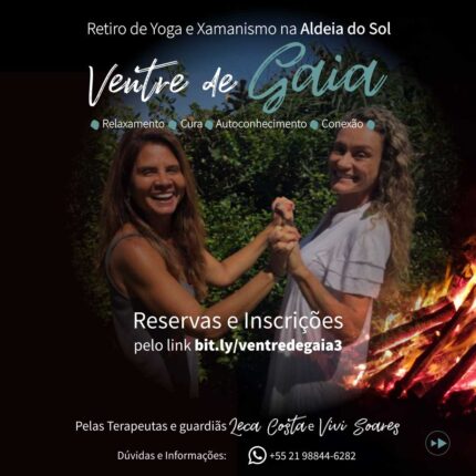 Folheto Ventre de Gaia l Retiro l Propósito DEC
